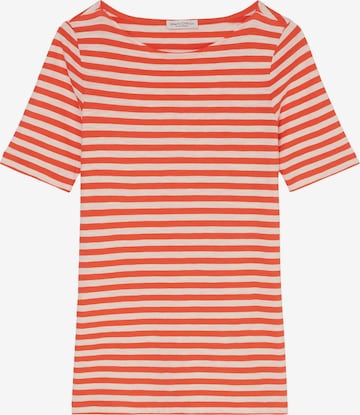 T-shirt Marc O'Polo en orange : devant