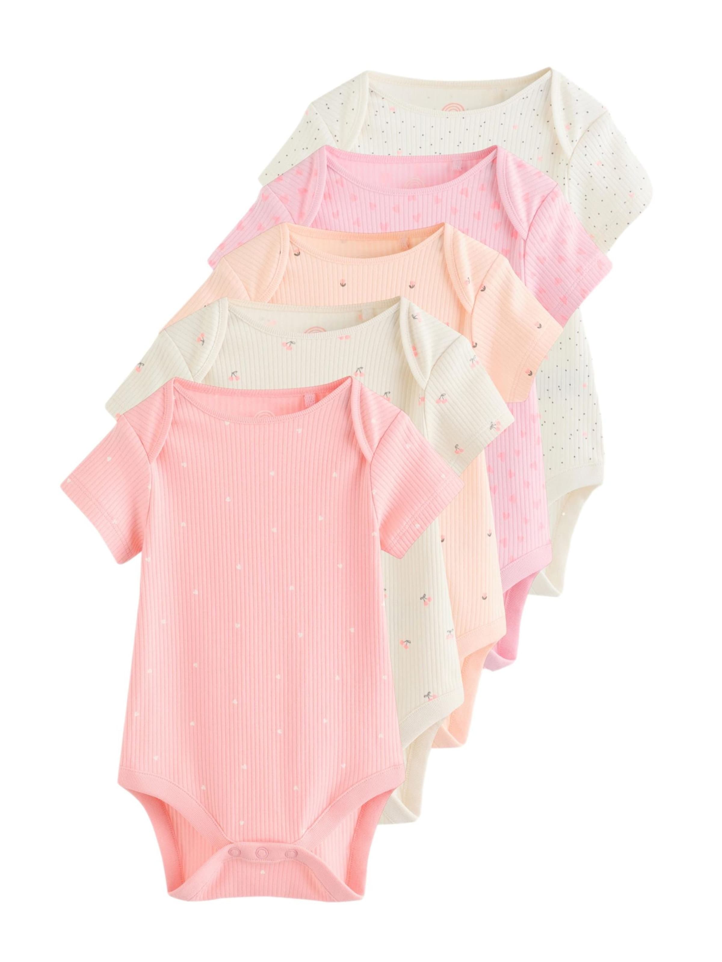 Next Dupačky/body – oranžová: přední strana