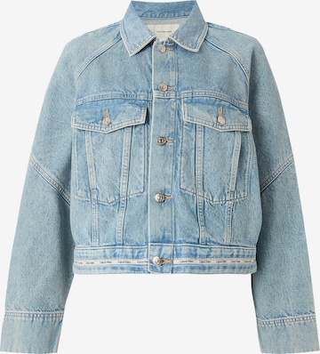 Calvin Klein Jeans Välikausitakki värissä sininen: etupuoli