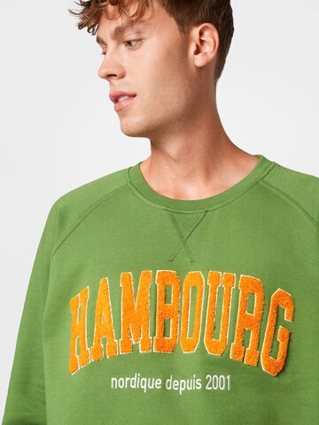 Derbe Sweatshirt 'Hambourg' in Groen