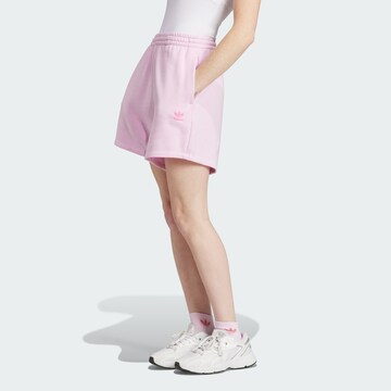 ADIDAS ORIGINALS Loosefit Kalhoty 'Adicolor Essentials' – pink: přední strana