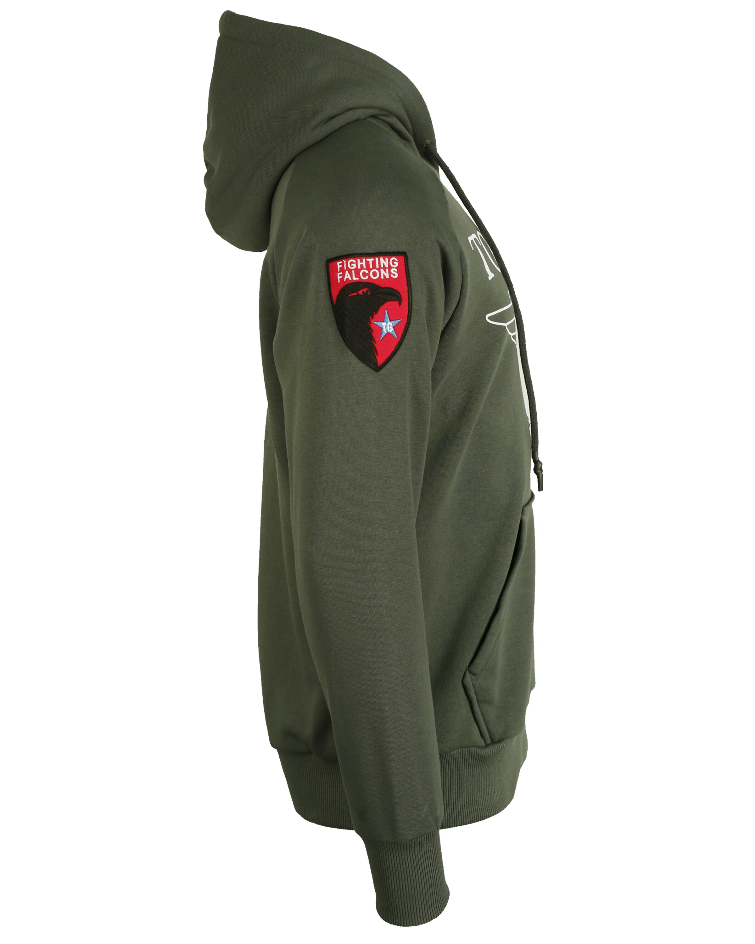 TOP GUN Sweatshirt in Groen