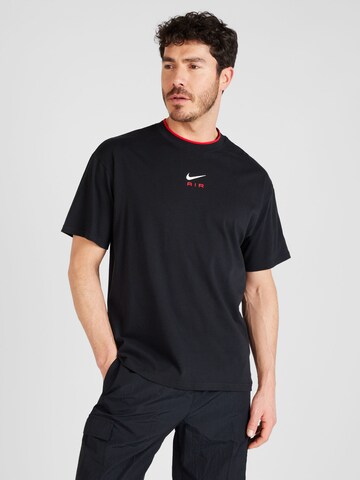 Nike Sportswear Tričko 'AIR' – černá: přední strana