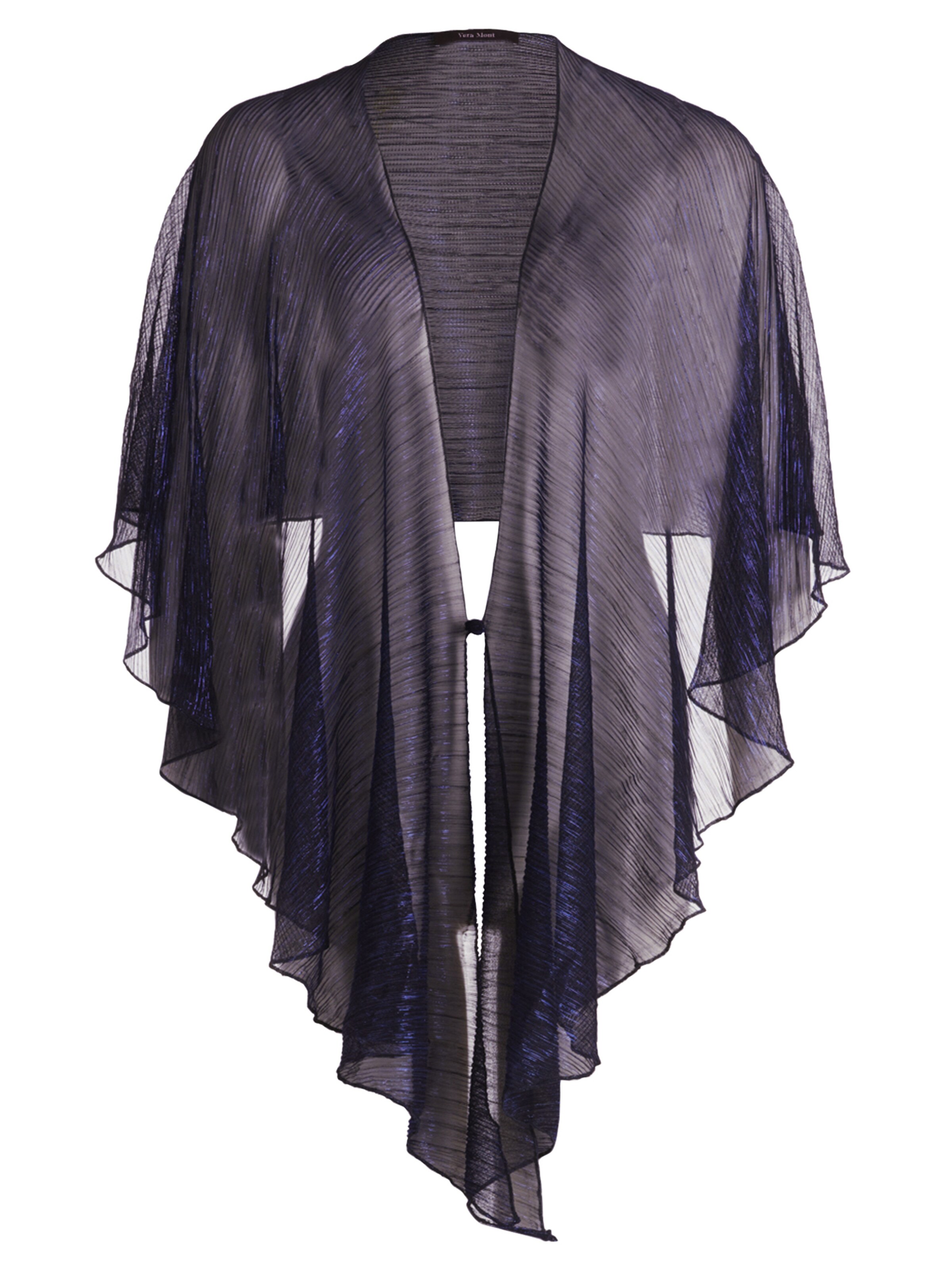Vera Mont Cape in Blauw: voorkant