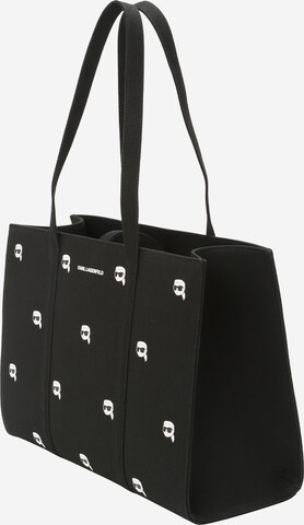 Karl Lagerfeld Ostoskassi 'Ikonik 2.0' värissä musta