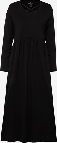 Robe Ulla Popken en noir : devant