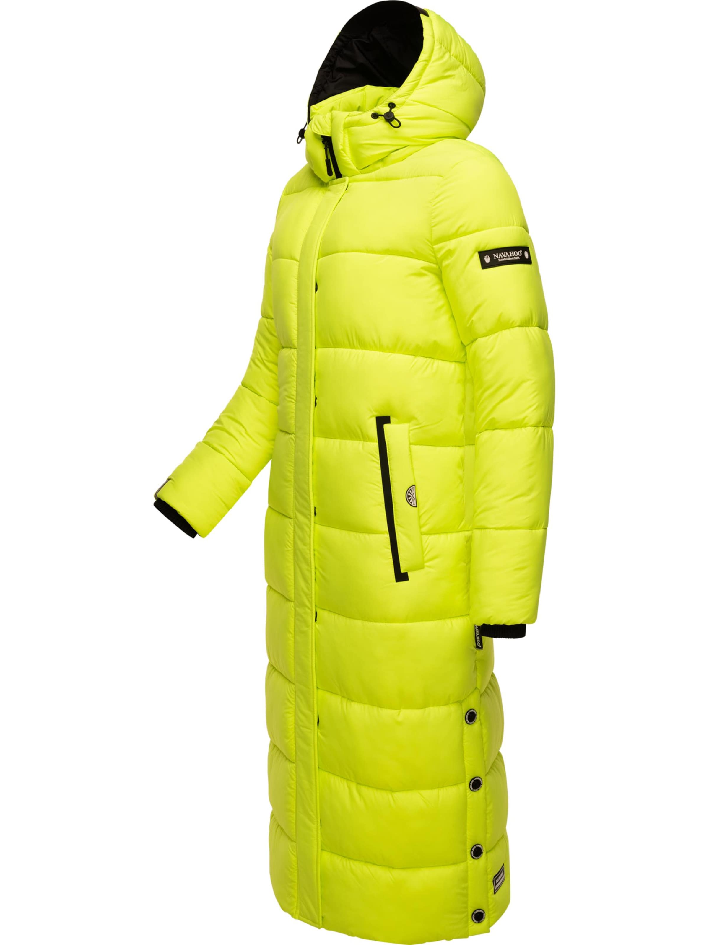 NAVAHOO Зимнее пальто 'Isalie' в Зеленый