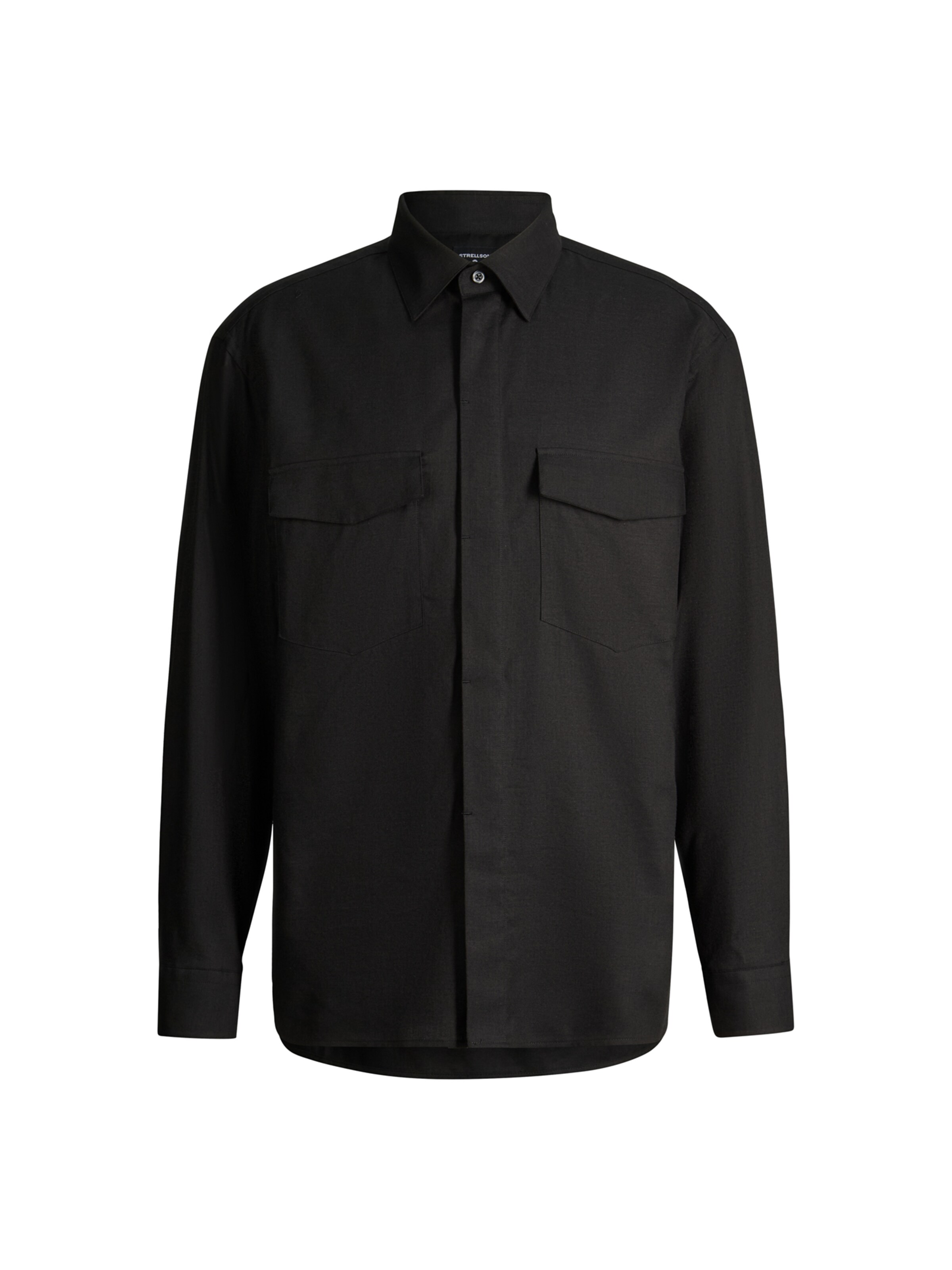 Coupe regular Chemise STRELLSON en noir : devant