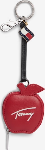 Tommy Jeans Sleutelhanger 'BODEGA' in Rood: voorkant