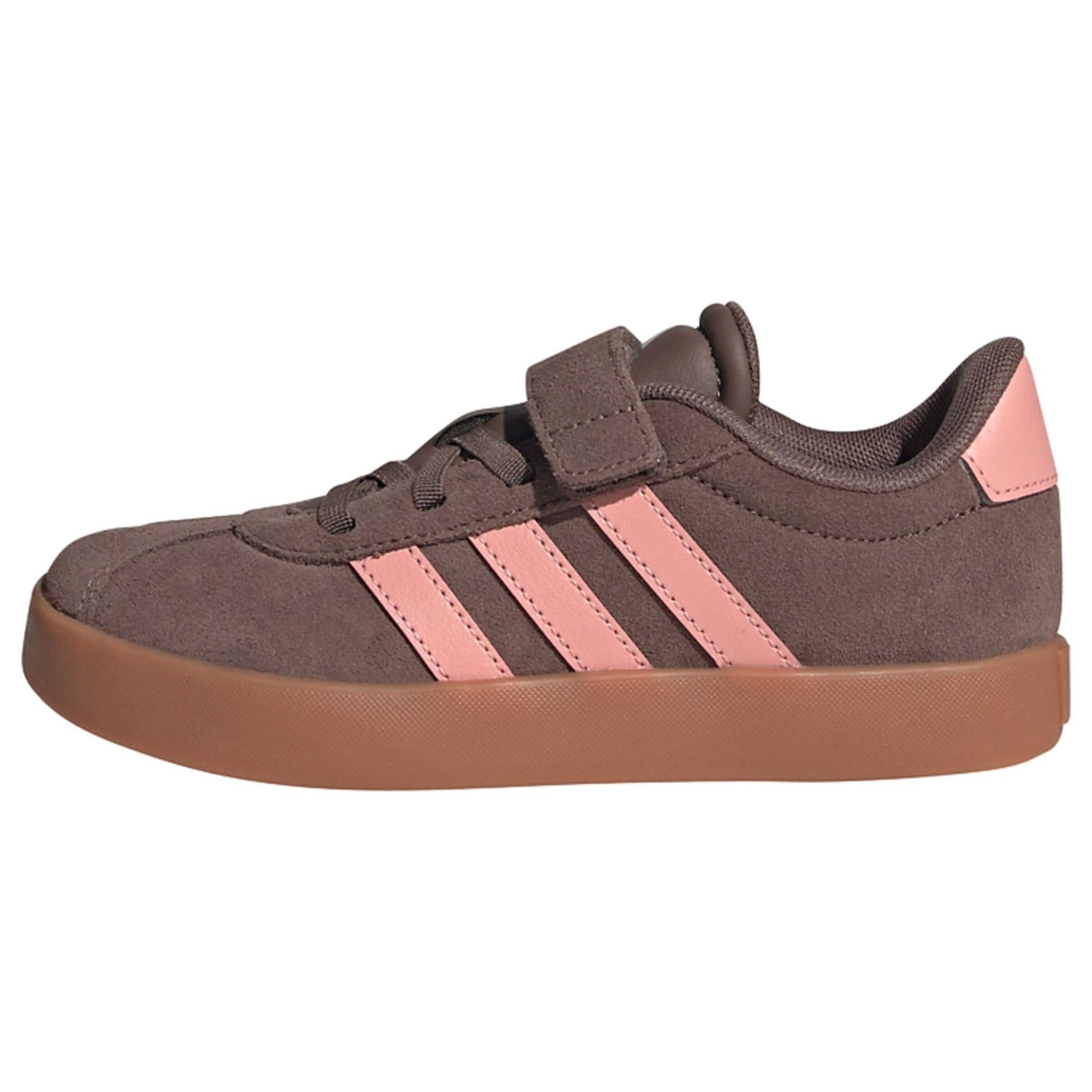 ADIDAS SPORTSWEAR - Sapatilhas 'VL Court 3.0' em castanho: frente