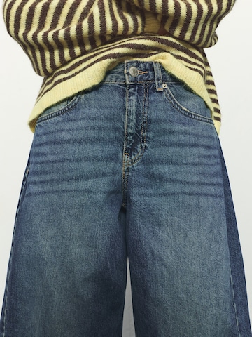 Baggy Jean Pull&Bear en bleu