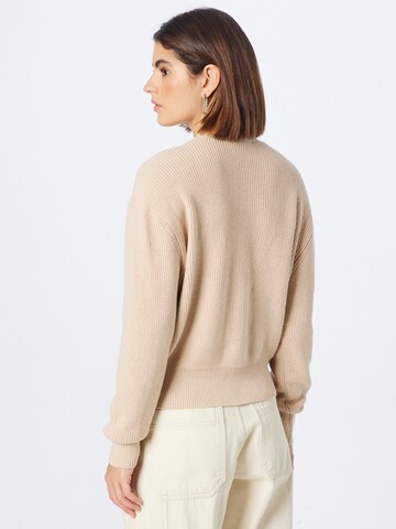 DRYKORN Knit Cardigan 'Sidaly' in Beige