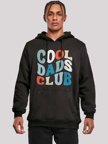 F4NT4STIC Sweatshirt 'Cool Dads Club' in Black: front