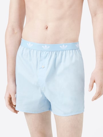 Boxers ' Comfort Cotton Woven ' ADIDAS ORIGINALS en bleu : devant
