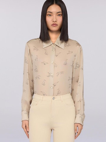 Trussardi Blouse in Beige: front