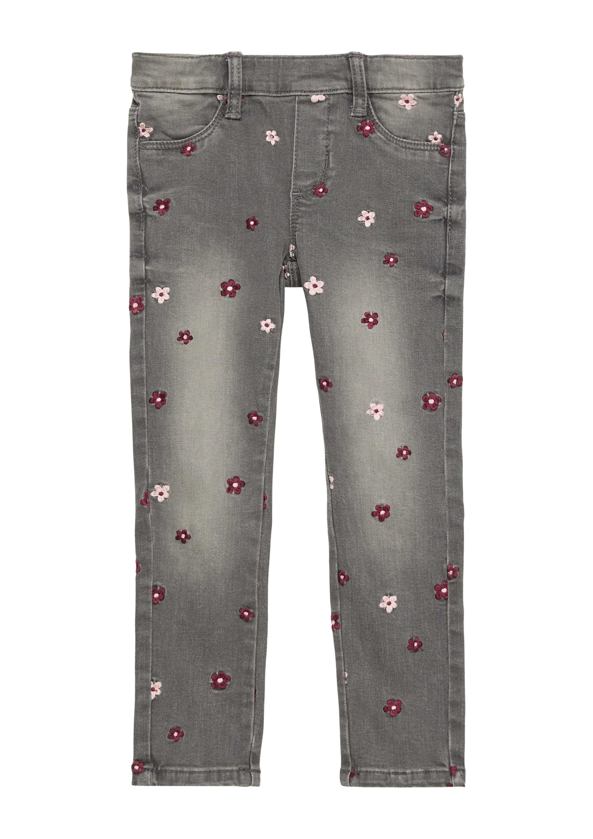 s.Oliver Skinny Jeans in Grau: Vorderseite