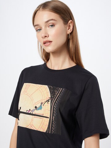 PIECES T-shirt 'PCKOSMIC SS TEE BC' i svart