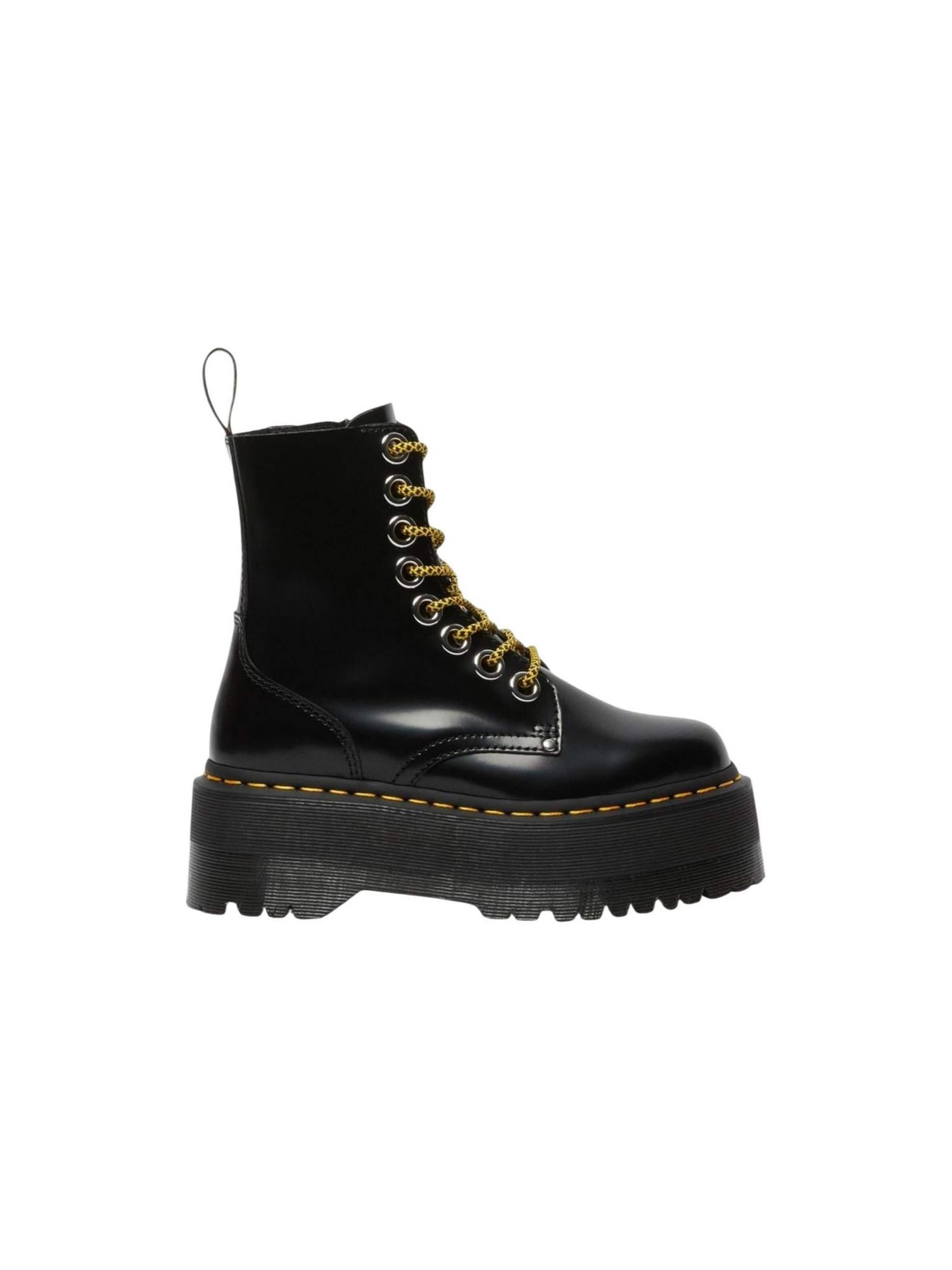 Dr. Martens Lace-up bootie 'JADON MAX BUTTERO 25566001' in Black: front
