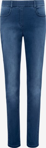 Peter Hahn Slimfit 5-Pocket-Jeans 'Schlupf-Jeans Passform Sylvia' in Blau: predná strana