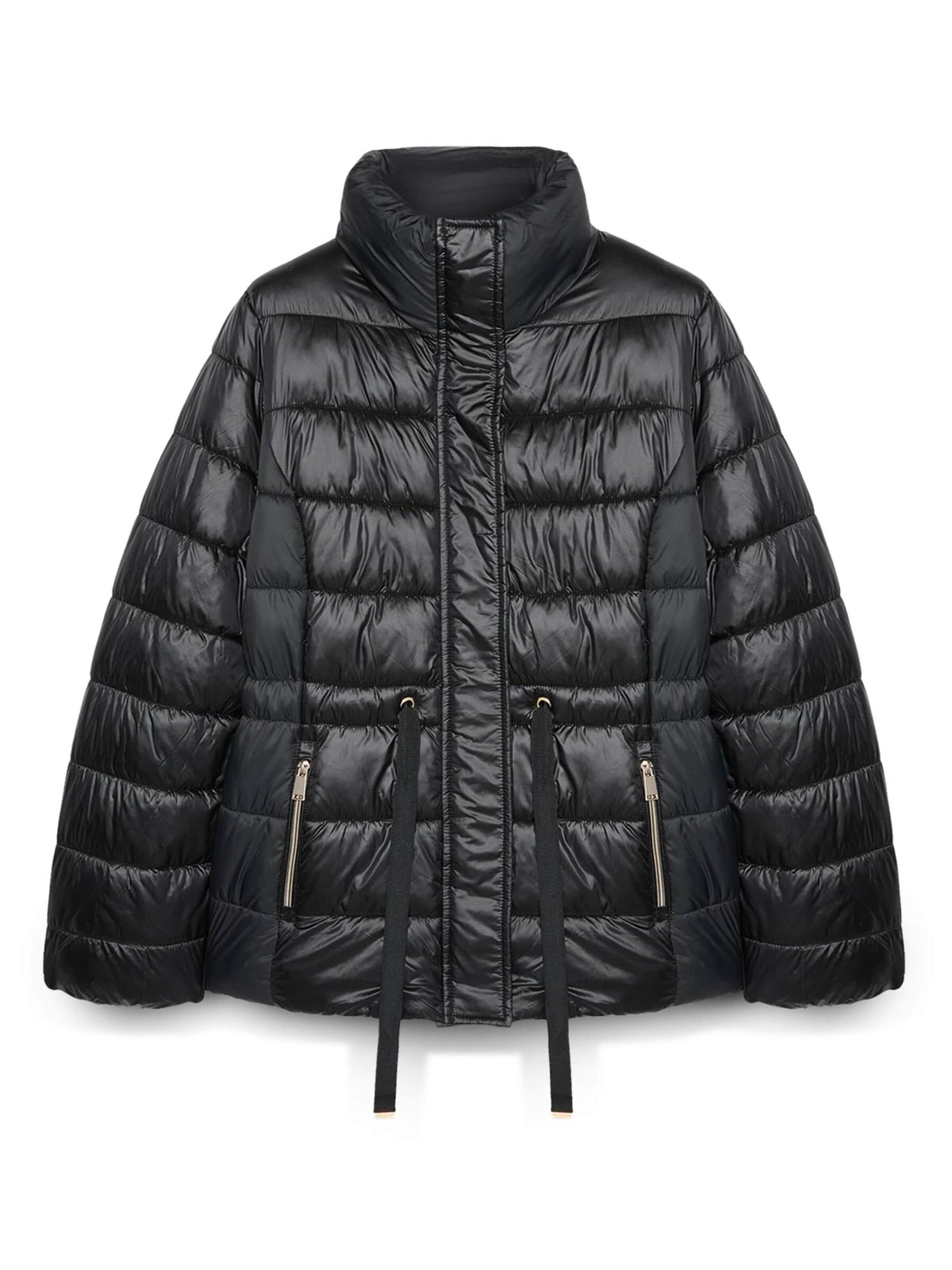 Fiorella Rubino - Chaqueta de invierno en negro: frente