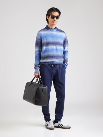 Hackett London Tapered Byxa 'CLASSIC' i blå