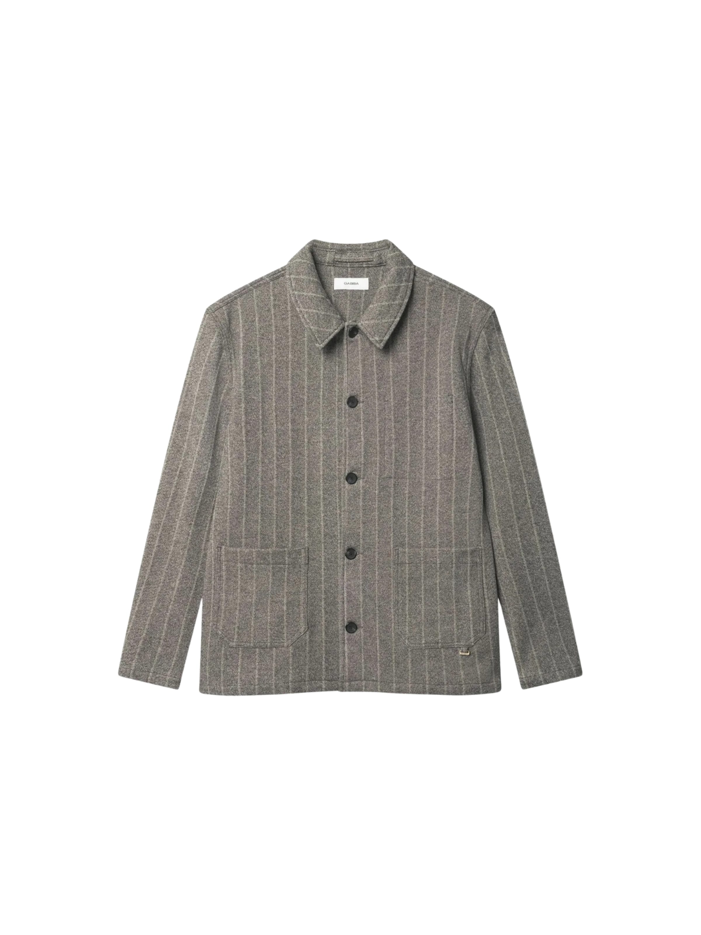 Regular fit Camicia ' Libre AX Stripes ' di GABBA in grigio: frontale
