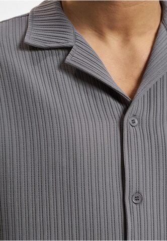 DEF Regular Fit Hemd 'Porto' in Grau