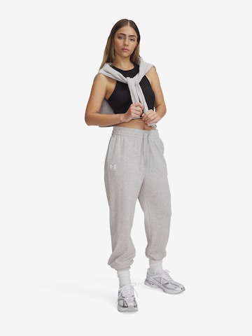 UNDER ARMOUR Sportbroek in Grijs: voorkant