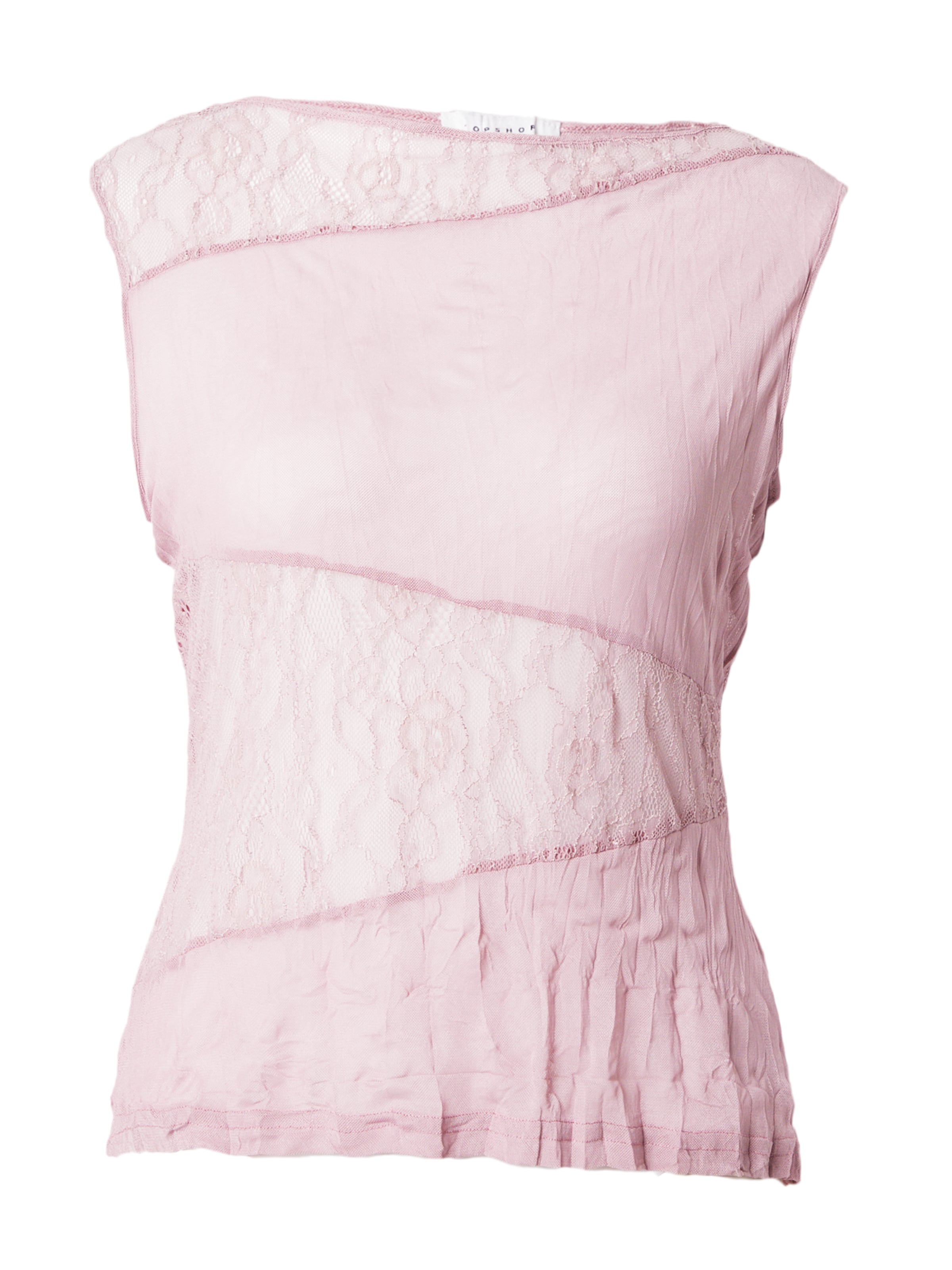 TOPSHOP Τοπ σε ροζ: μπροστά