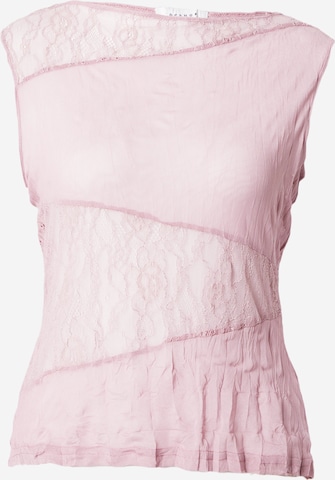 TOPSHOP Topp i rosa: framsida