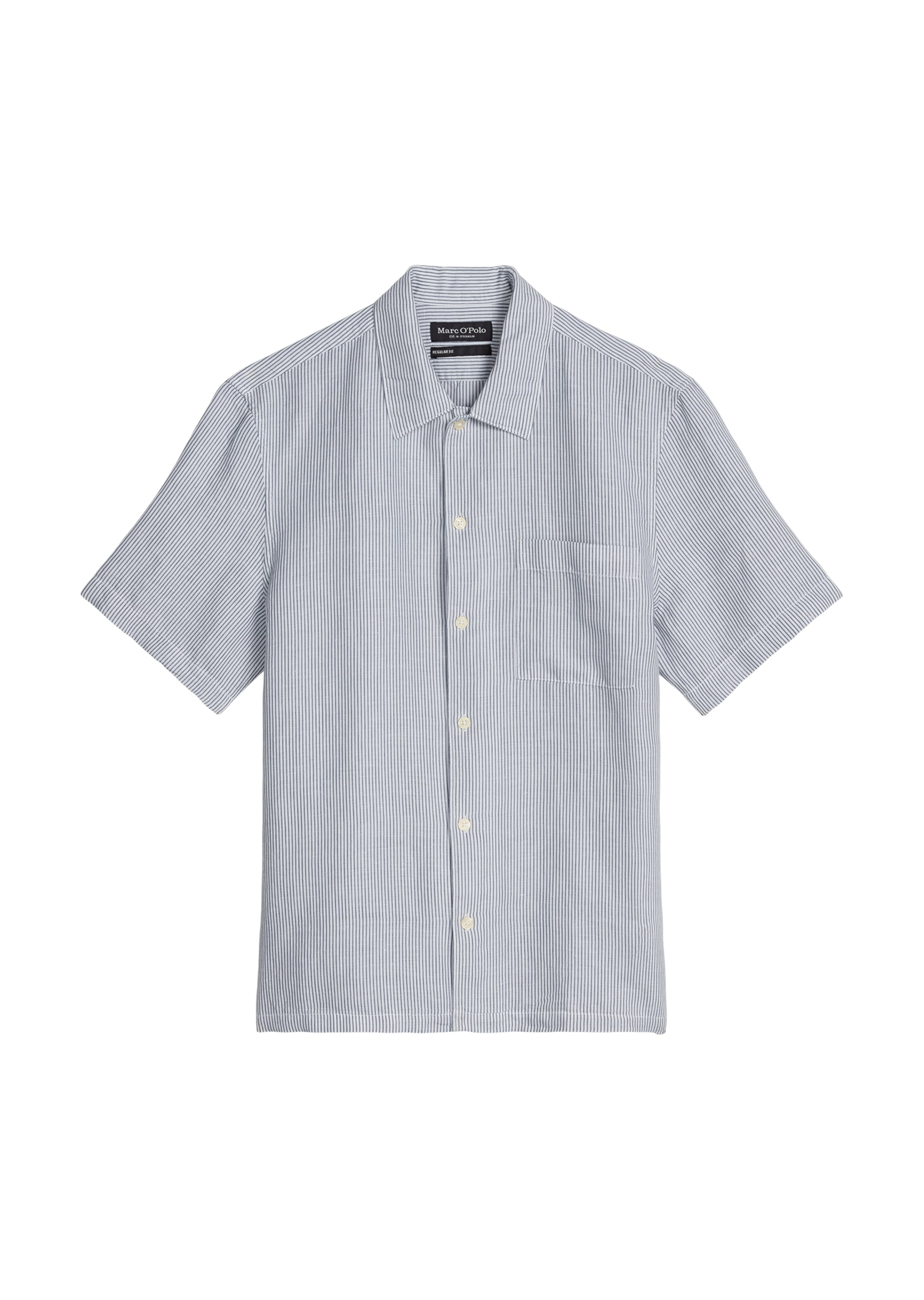 Marc O'Polo Overhemd in Blauw: voorkant