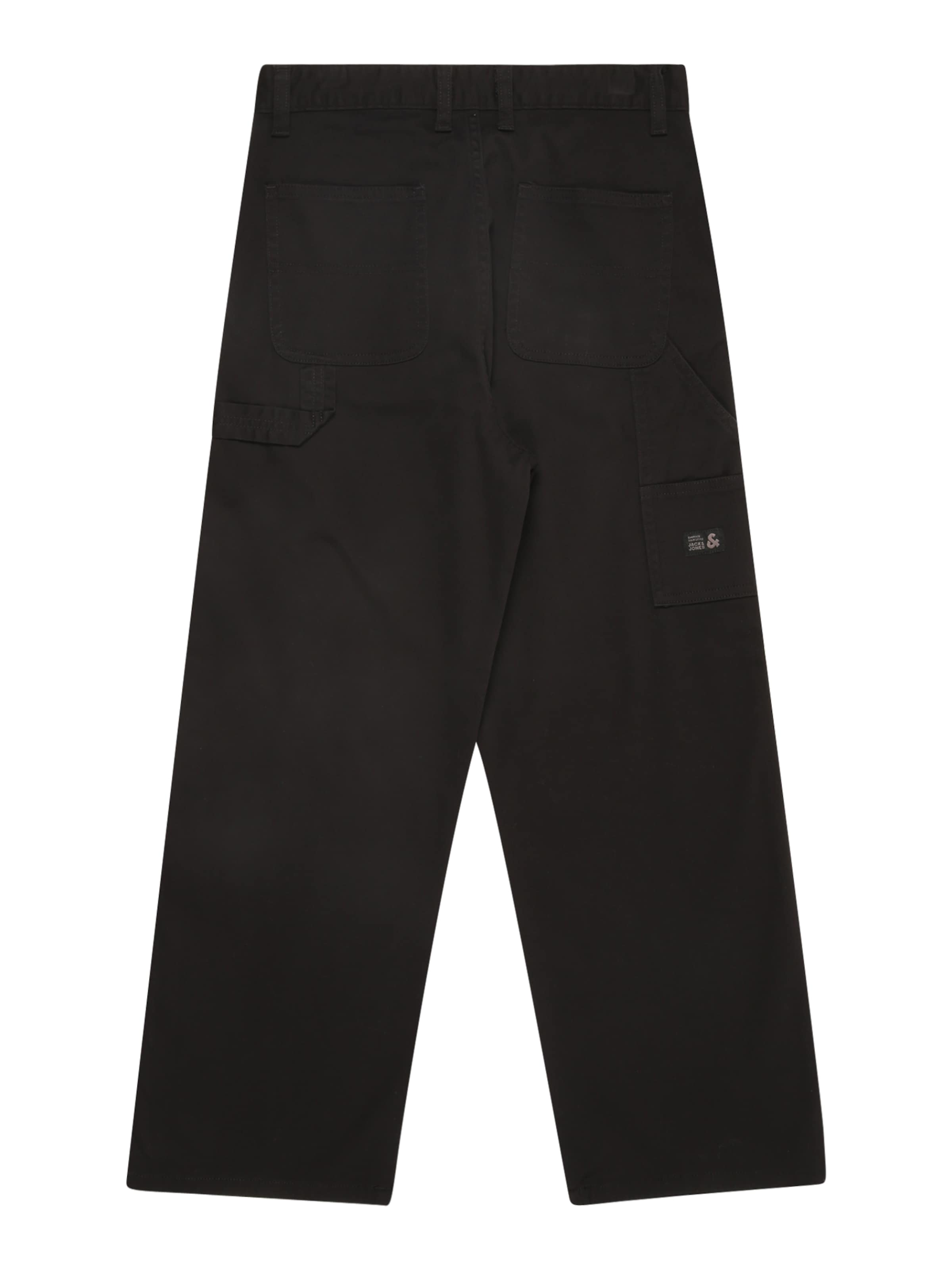 Jack & Jones Junior Baggy Nohavice 'JPSTAlex' - Čierna