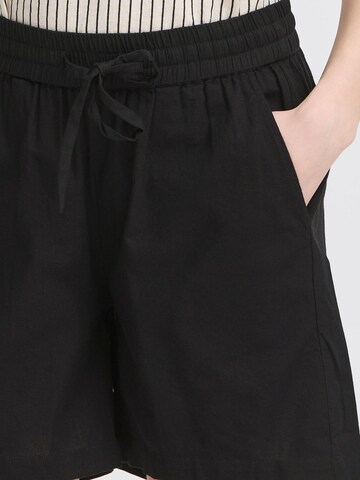 Fransa - Loosefit Calças ' MADDIE ' em preto