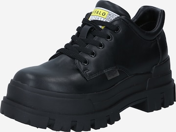 Scarpa stringata 'ASPHA CLS' di BUFFALO in nero: frontale