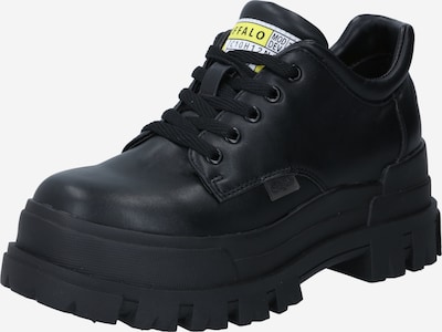 BUFFALO Lace-up shoe 'ASPHA CLS' in Yellow / Black, Item view