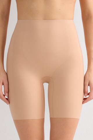 INTIMISSIMI Skinny Shaping Pants in Beige: front