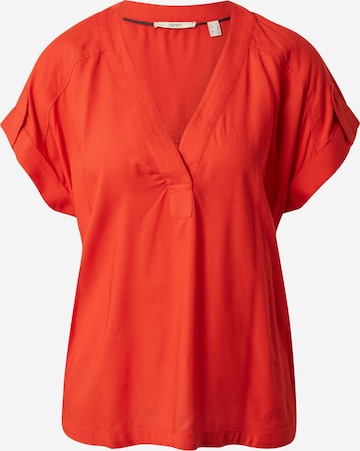 ESPRIT Bluza | rdeča barva: sprednja stran