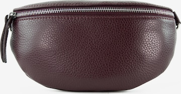 lePelou Gürteltasche 'TONI small' in Rot: Vorderseite