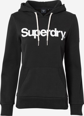 Superdry Mikina - Čierna: predná strana