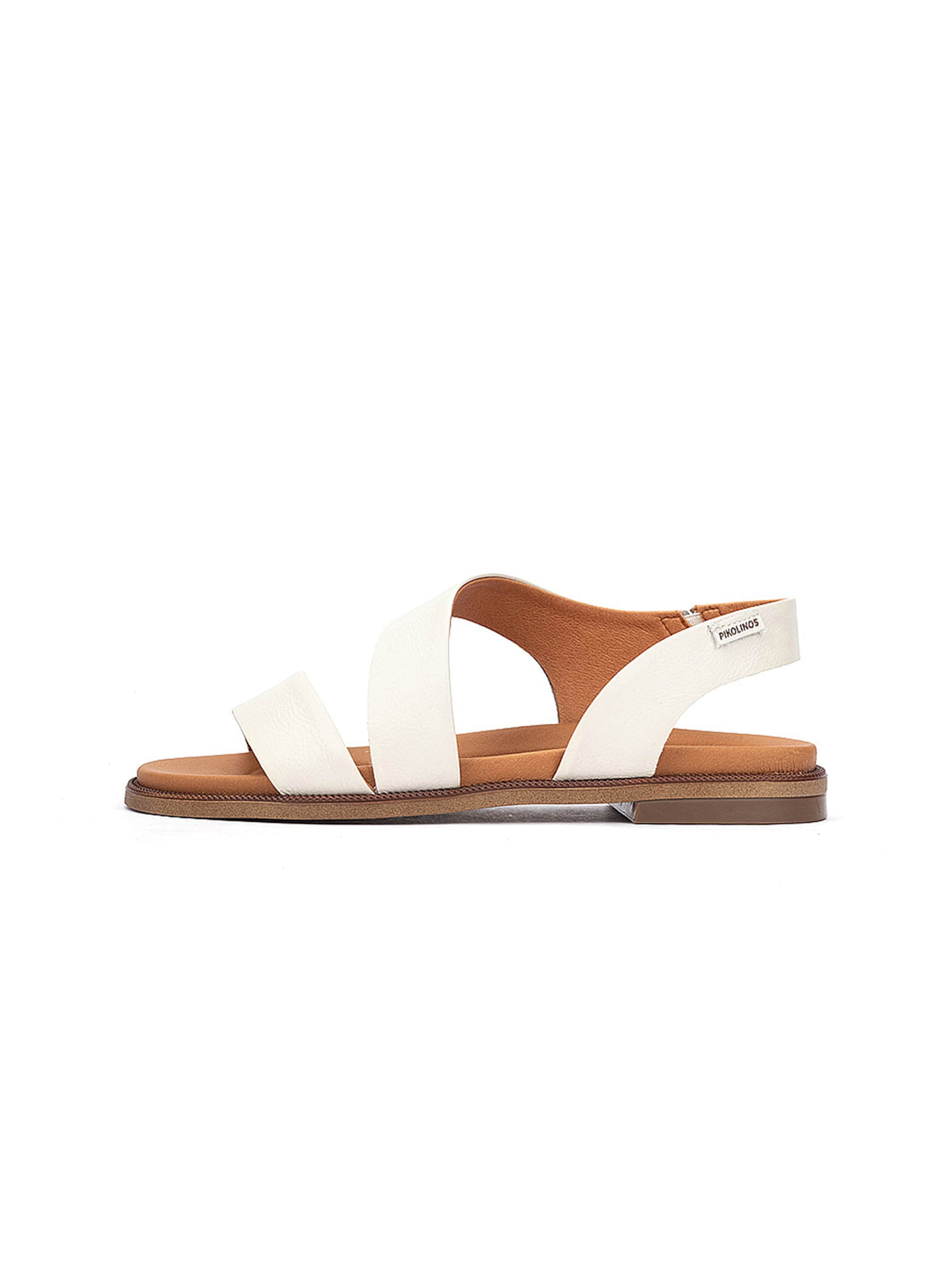 PIKOLINOS - Sandália 'Navia' em branco: frente