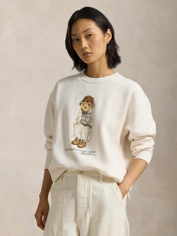 Polo Ralph Lauren - Sudadera en beige: frente