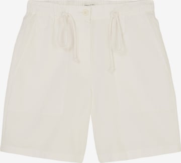 Marc O'Polo Broek in Wit: voorkant