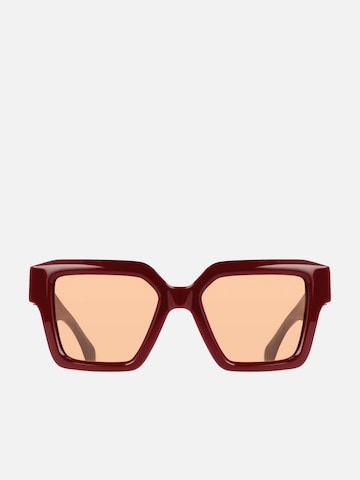 FERRAGAMO Sunglasses in Red