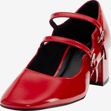 Pull&Bear Pumps in Red: front