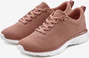 LASCANA Sneakers laag in Roze