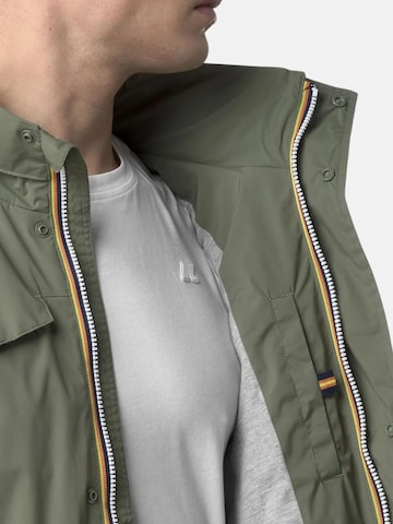 Giacca di mezza stagione 'K-WAY MANUEL STRETCH NYLON JERSEY GIUBBINO' di K-Way in verde