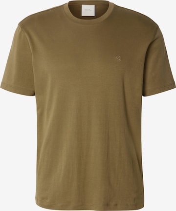 Maglietta di Calvin Klein in verde: frontale