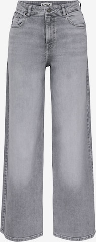 Wide Leg Jean 'ONLFrancesca' ONLY en gris : devant