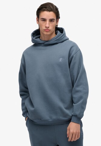 Superdry Sweatshirt in Grijs: voorkant
