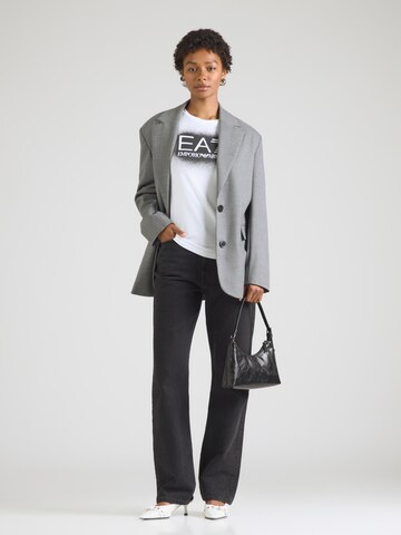 Tricou de la EA7 Emporio Armani pe alb